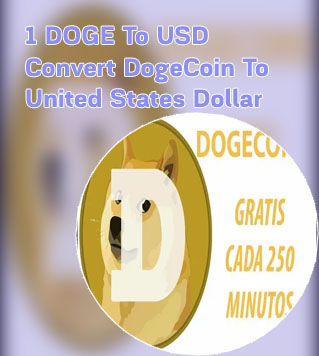 Dogecoin to dollar converter